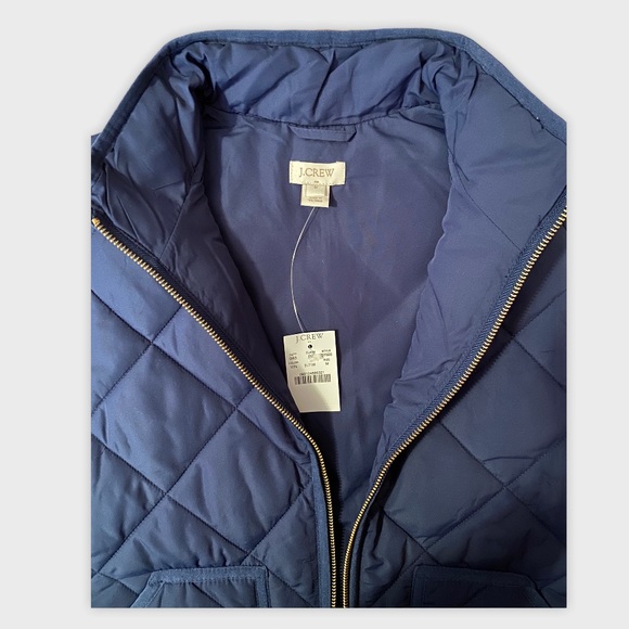 NWT J. Crew Womens Excursion Quilted Down Vest - Picture 2 of 5